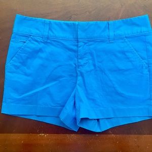 Caslon Blue shorts with 3” inseam